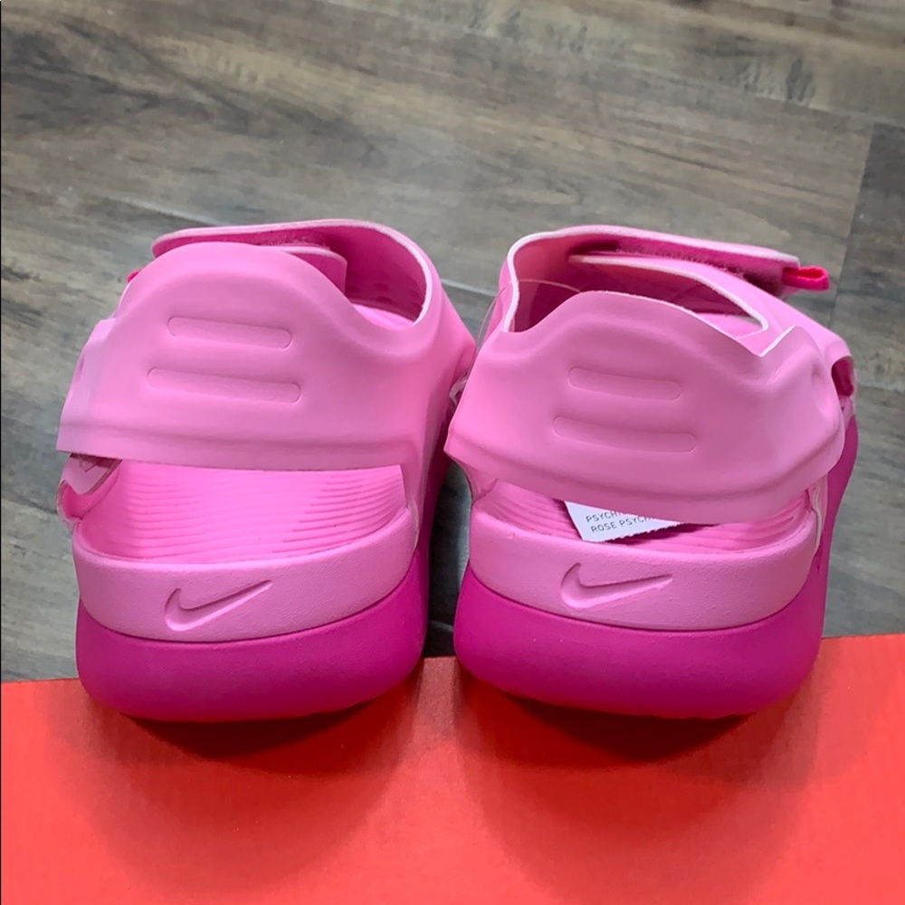 NIKE SUNRAY ADJUST 5 (GS/PS) Psychic Pink/Laser - Picture 9 of 16